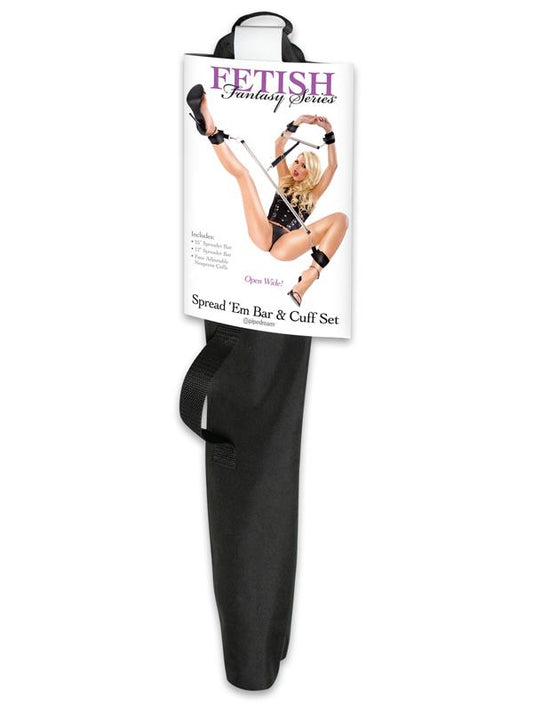 Fetish Fantasy Series Spread 'em Bar & Cuff Set