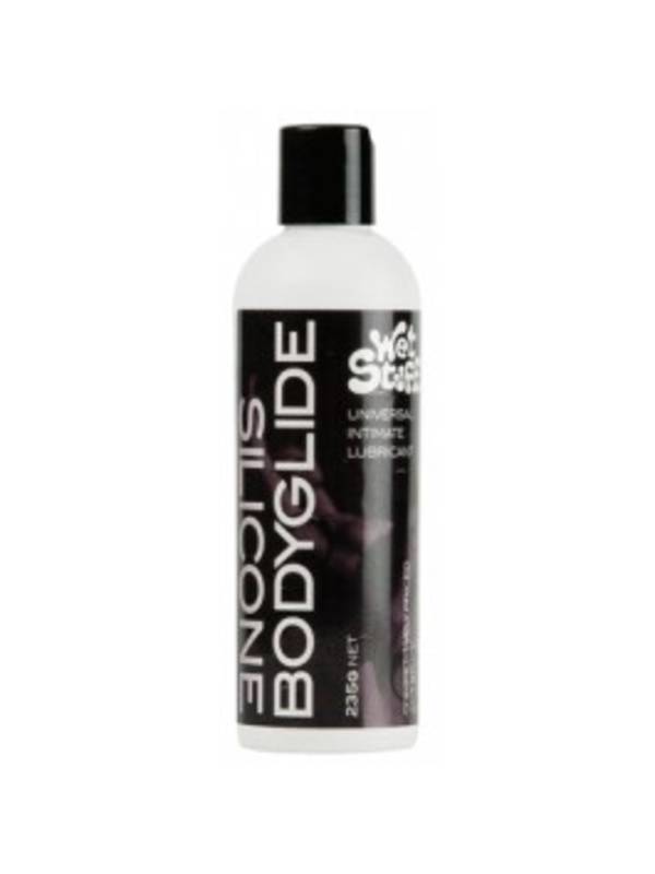 Wet Stuff Premium - 235g Disk Top - Silicone Lubricant - 235 gram Bottle