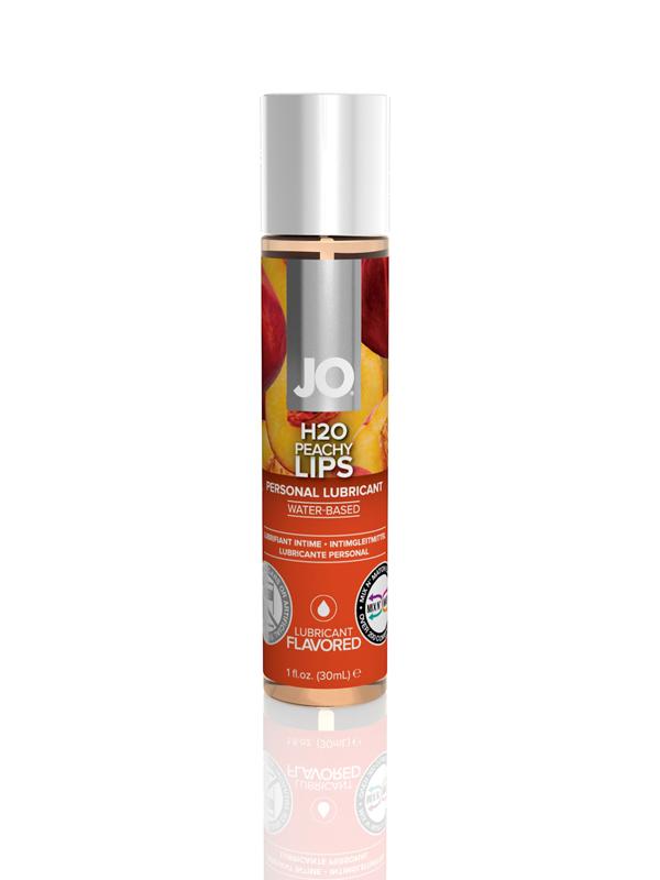 JO H2O Flavored 1 Oz 30 ml Peachy Lips (T) Lubricant