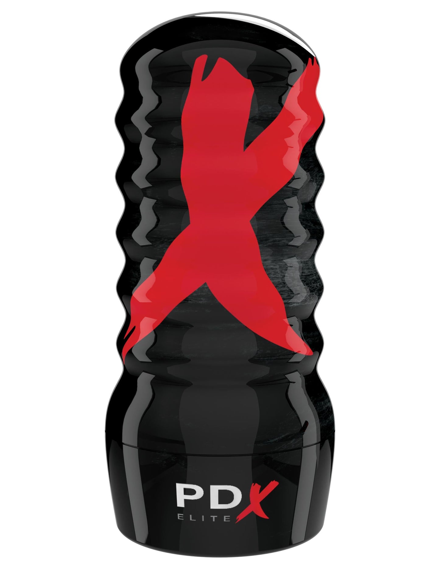 PDX Elite Air-Tight Pussy Stroker - Black/Flesh Pussy Stroker