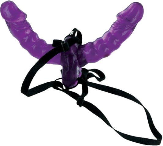 Double Delight Strap-On (Lavender)