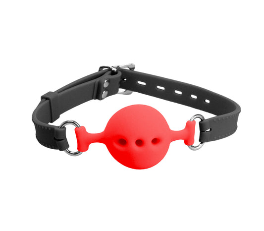 Gag011 Silicone Gag With Breathable Ball