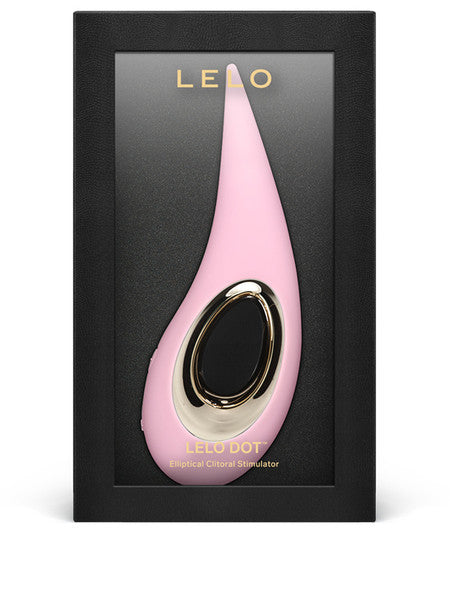 Lelo Dot High-Tech Suction Intense Vibrator Stimulator Totally Waterproof Design - Pink