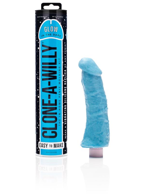 Clone a Willy Glow in the Dark Blue
