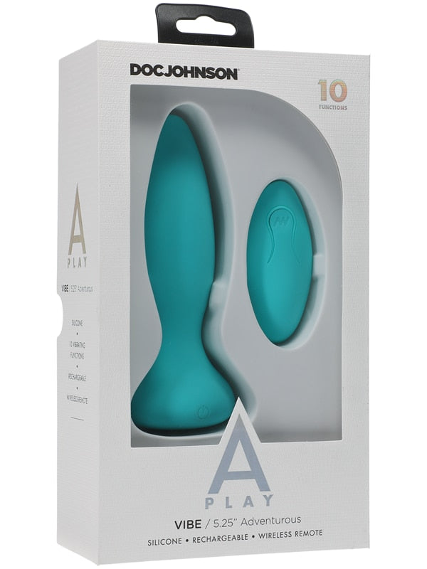 A-Play - Vibe - Adventurous - Rechargeable Silicone Anal Plug