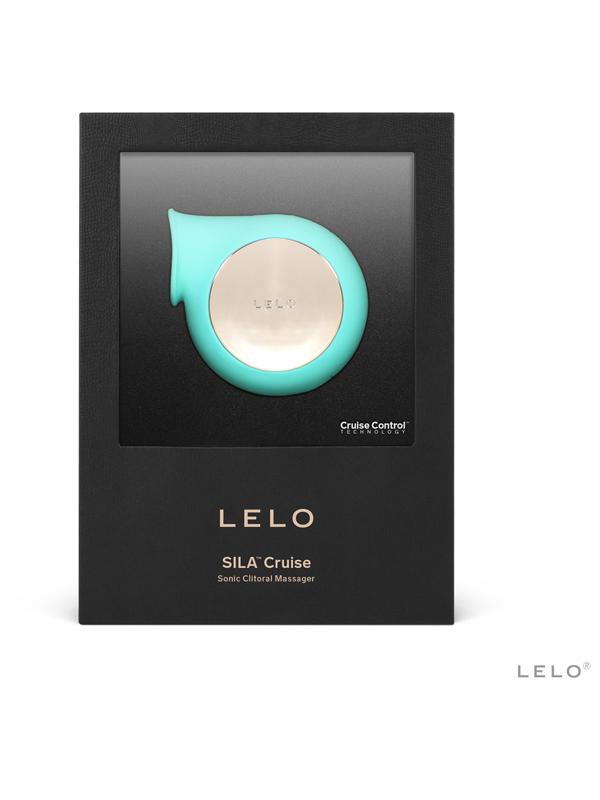 Sila Cruise Powerful Stimulation Vibration Enhanced Massager Waterproof Gentle Waves - Aqua