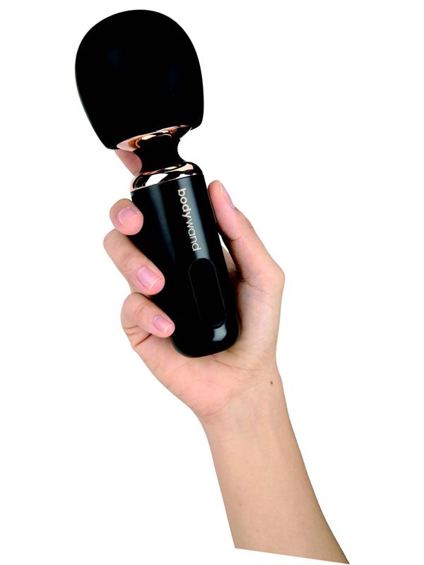 Bodywand Lolly Wand - Black USB Rechargeable Compact Massage Wand