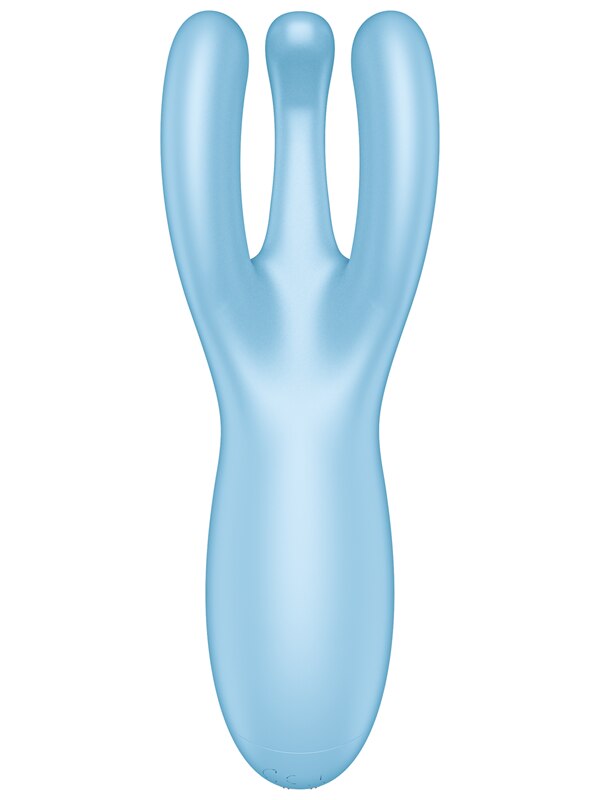 Satisfyer Threesome 4 App Control Stimulator - Blue
