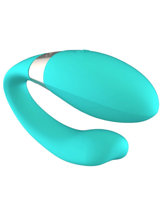 Lelo Tiani Harmony Double Power Vibrator 100% Ultra Smooth Medical Grade Silicone /ABS - Aqua