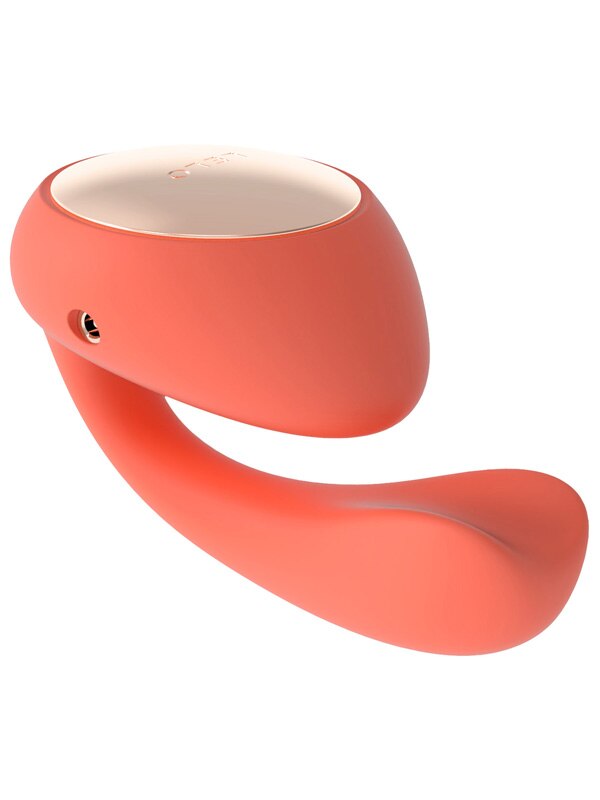 Lelo Ida Wave Powerful Vibrator Stimulator Massager Ultimate Comfort Body Safe Silicone - Coral Red