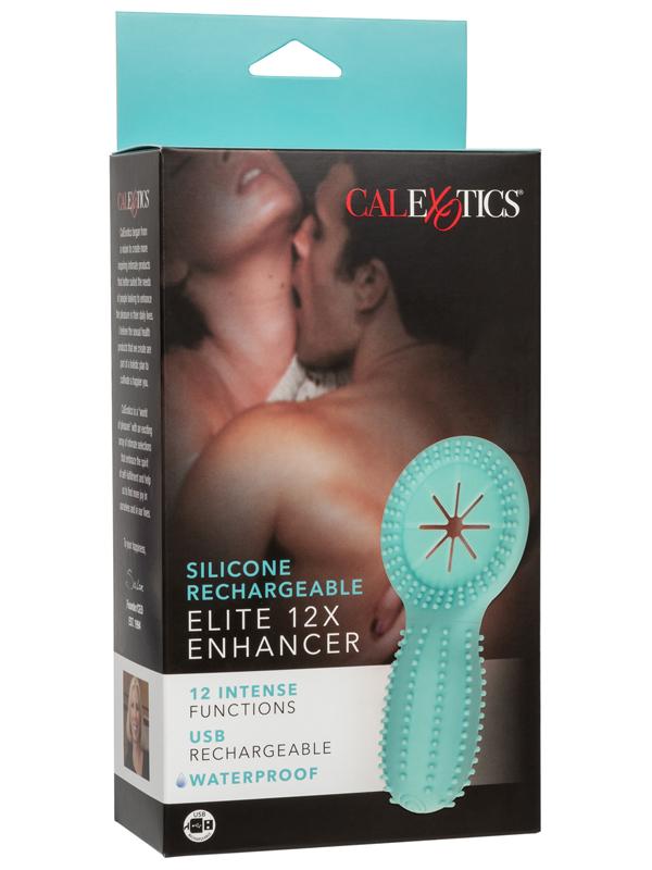 Silicone Rechargeable Elite 12x Enhancer