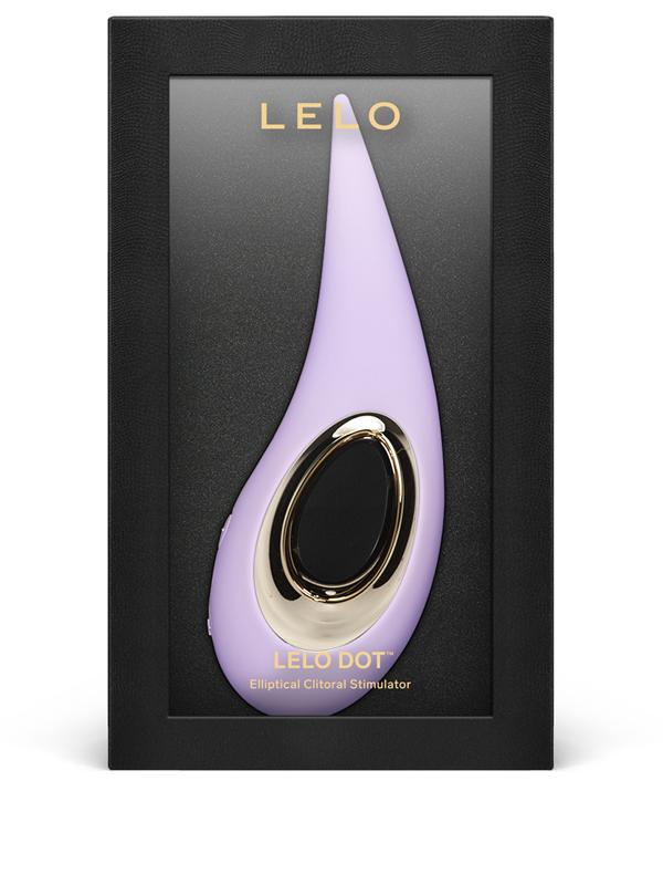 Lelo Dot High-Tech Suction Intense Vibrator Stimulator Totally Waterproof Design - Lilac