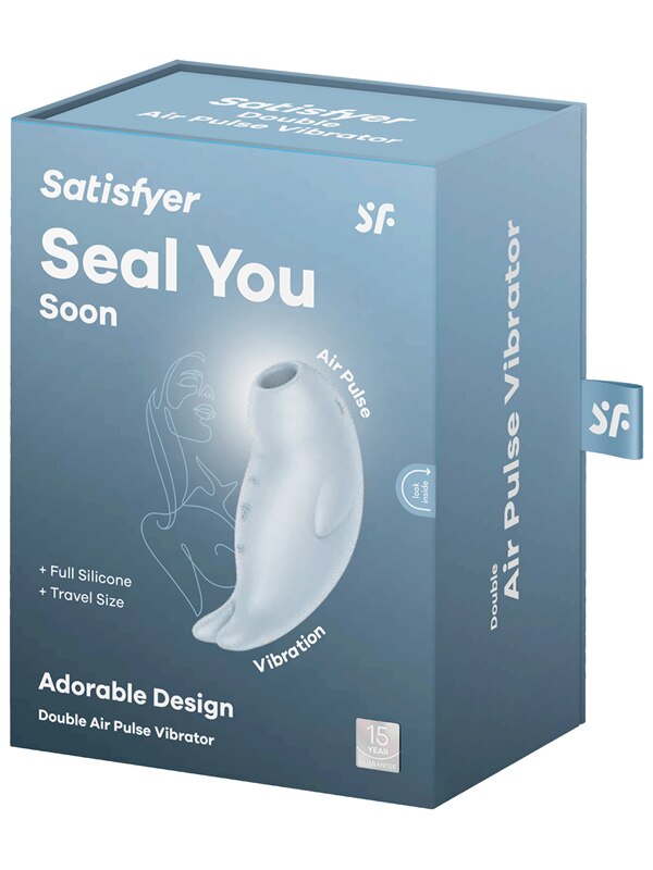 Satisfyer Seal You Soon - Baby Blue USB Rechargeable Air Pulse Stimulator