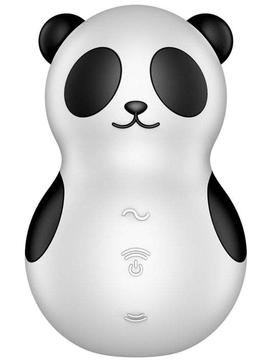 Satisfyer Pocket Panda - Black USB Rechargeable Air Pulse Stimulator
