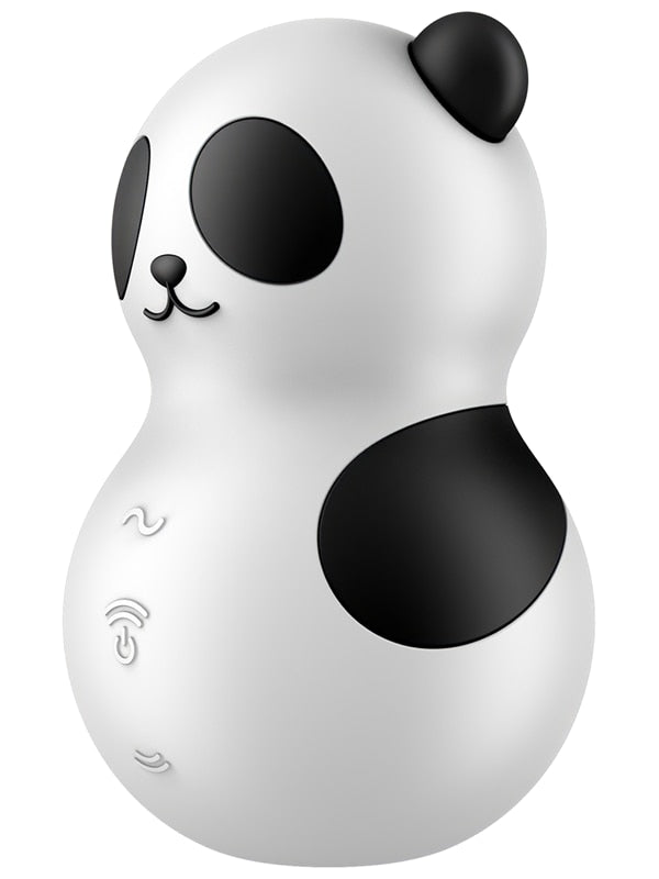 Satisfyer Pocket Panda - Black USB Rechargeable Air Pulse Stimulator