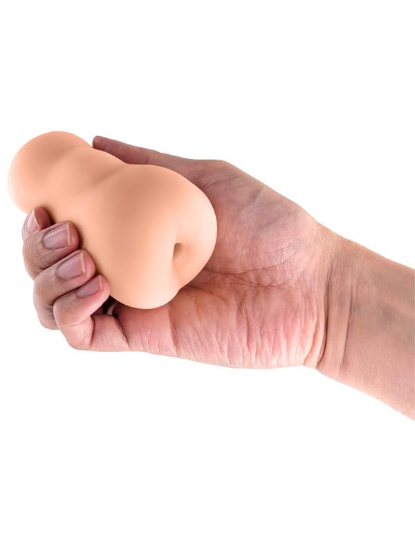 Pocket Pals Anal Stroker - Tan - Tan Anal Stroker