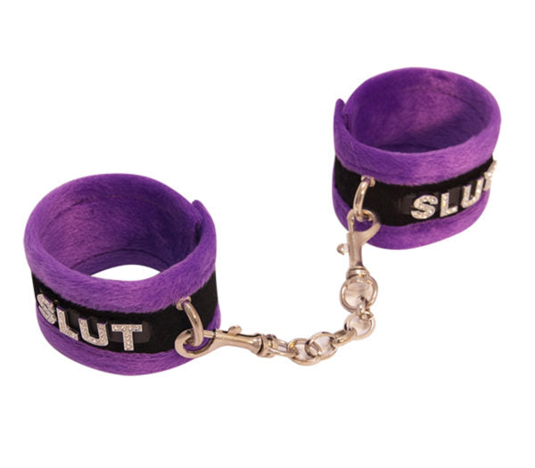 Fluffy Slut Wrist Restraints