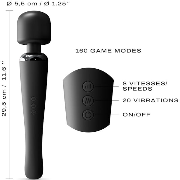 Dorcel Mega Wand Black