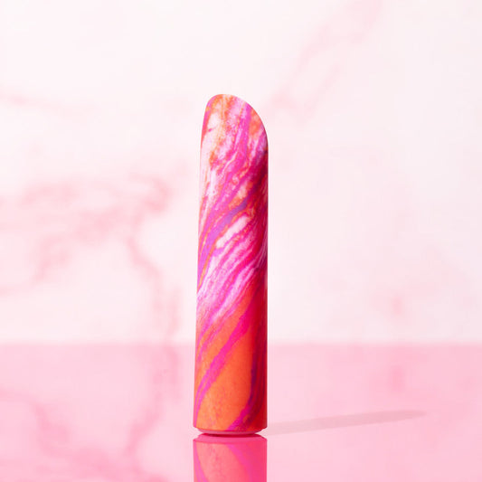 Limited Addiction Fiery - Power Vibe - Coral 10.2 cm USB Rechargeable Bullet