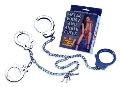 Metal Wrist and Ankle Cuffs