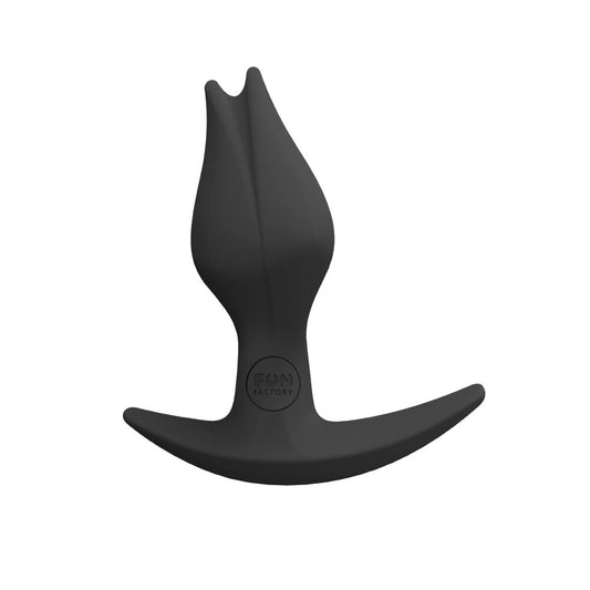 Fun Factory BOOTIE FEM Black - Black 8.5 cm Butt Plug