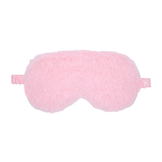 OUCH! Fluffy Mask - Powder Pink - Pink Fluffy Eye Mask