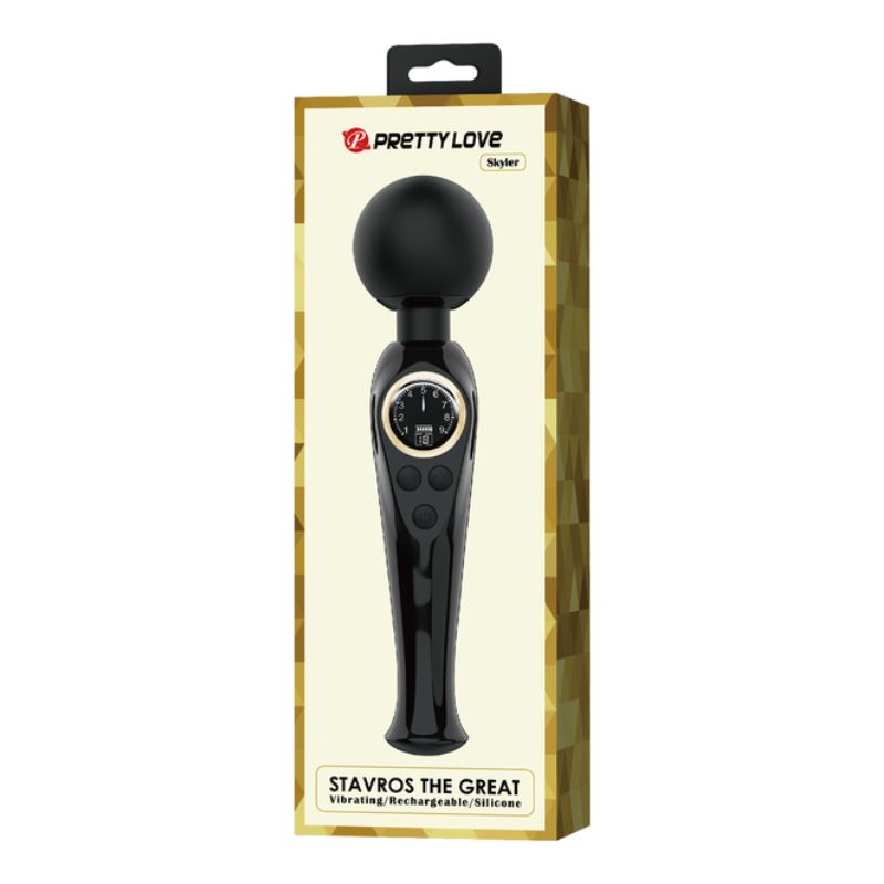 Pretty Love Rechargeable Wand Skyler - Black