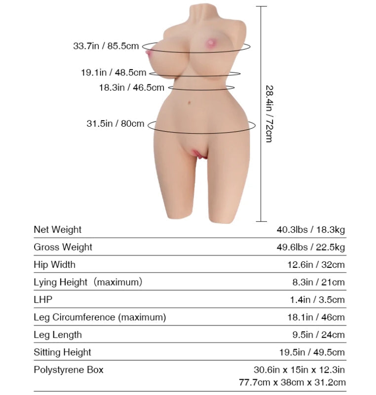 Tantaly MONICA Body Sex Doll