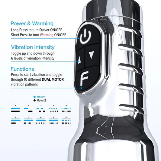 Fleshlight Quiver Rechargable Vibrating Stroker
