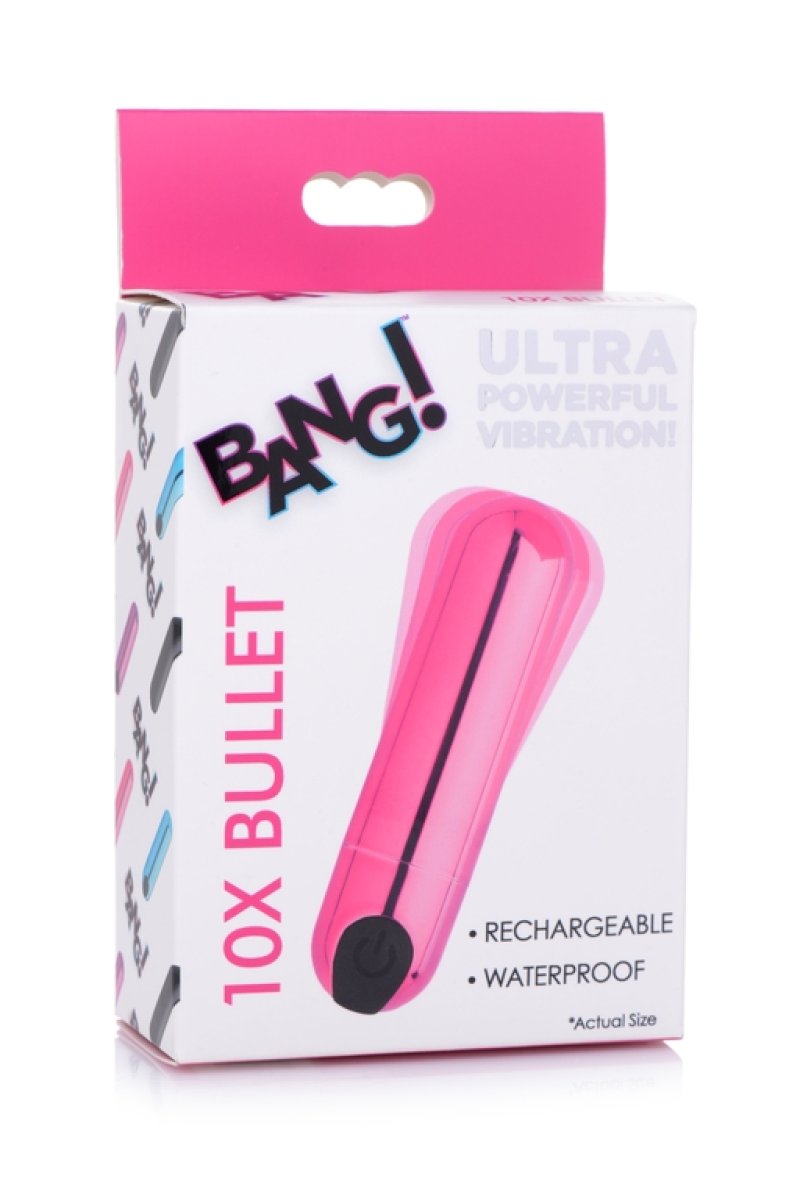 Bang! 10X Vibrating Metallic Bullet