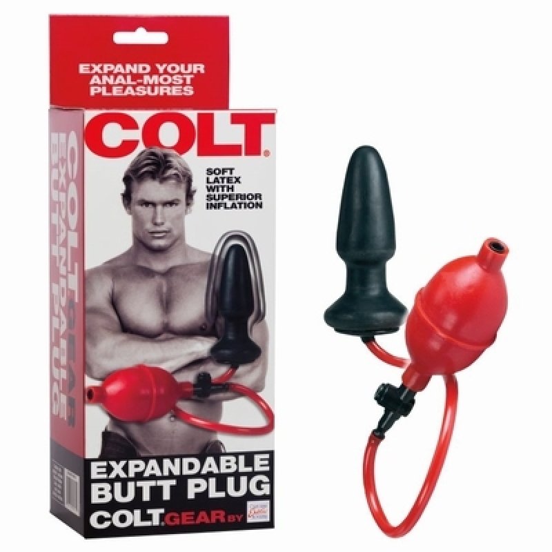 Expandable Butt Plug (Black)