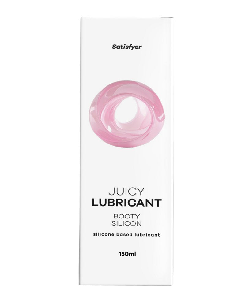 Satisfyer Juicy Lubricant 150 ml Booty Silicone - Silicone Based Anal Lubricant - 150 ml Bottle
