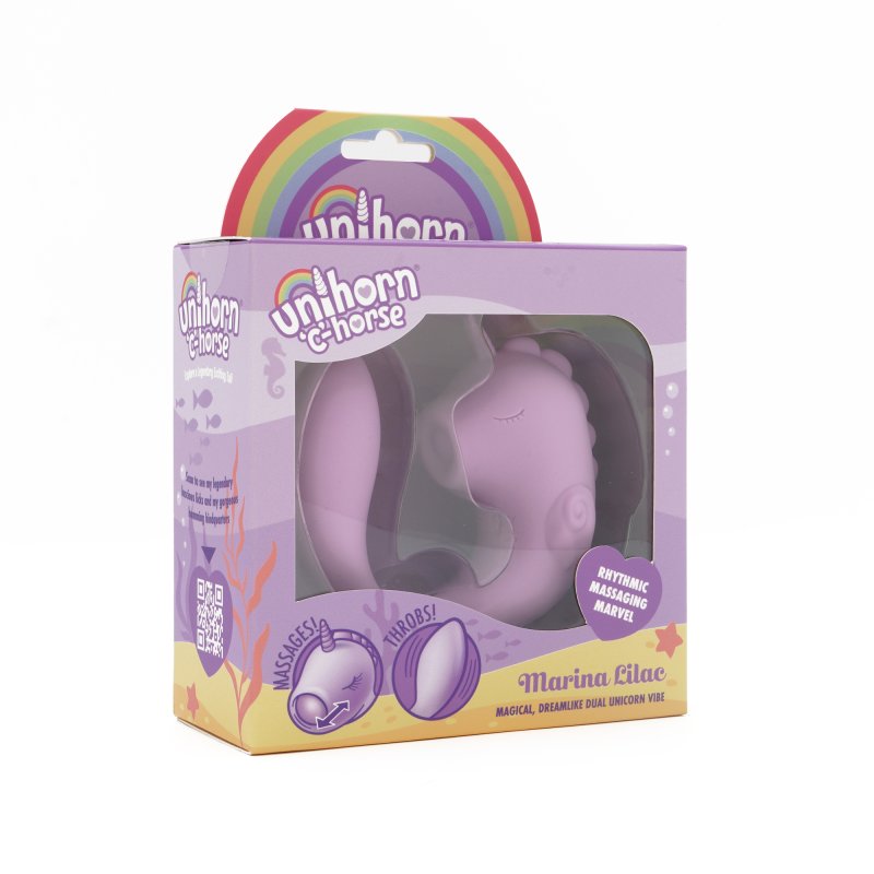 Unihorn - C Horse - Marina Lilac - Lilac USB Rechargeable Dual Unicorn Vibrator