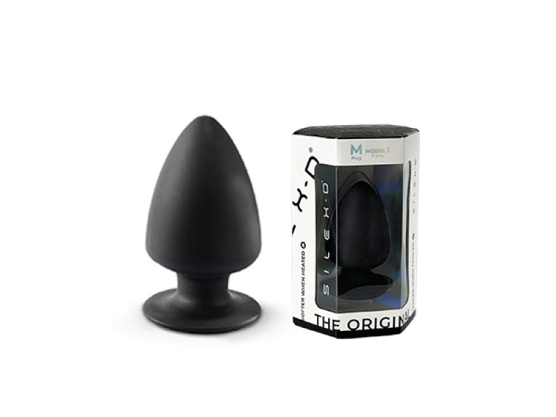 Silexd Anal Plug Model 1 Medium Black