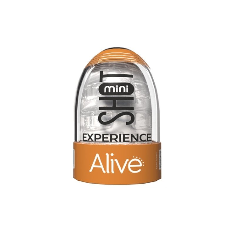 Alive Mini Shot Masturbator Transparent