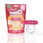 Screaming O 4t DoubleO 6 Super Powered Vibrating Double Ring- Strawberry