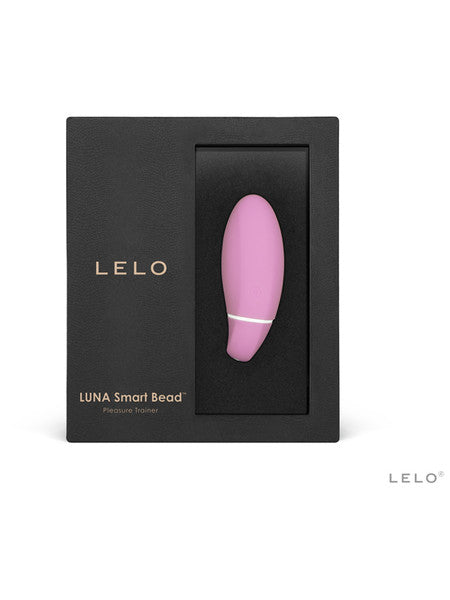 Lelo Luna Smart Bead 5 Vibration Levels Touch Sensor Smooth Silicone 100% Waterproof - Pink