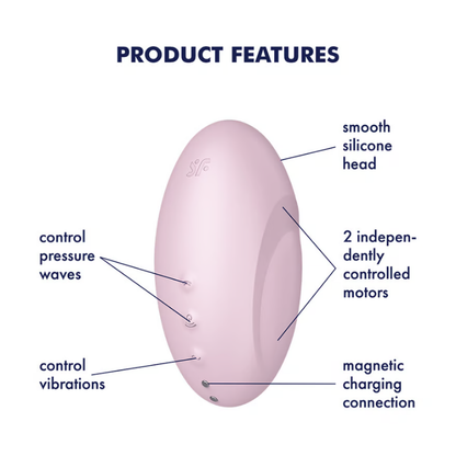 Satisfyer Vulva Lover 3 Vibrator - Pink