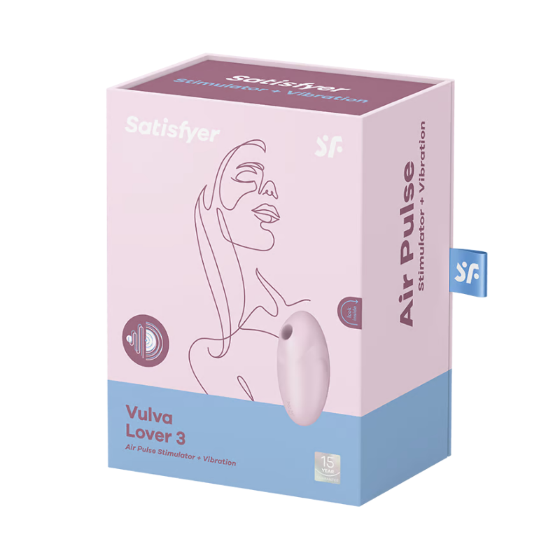 Satisfyer Vulva Lover 3 Vibrator - Pink