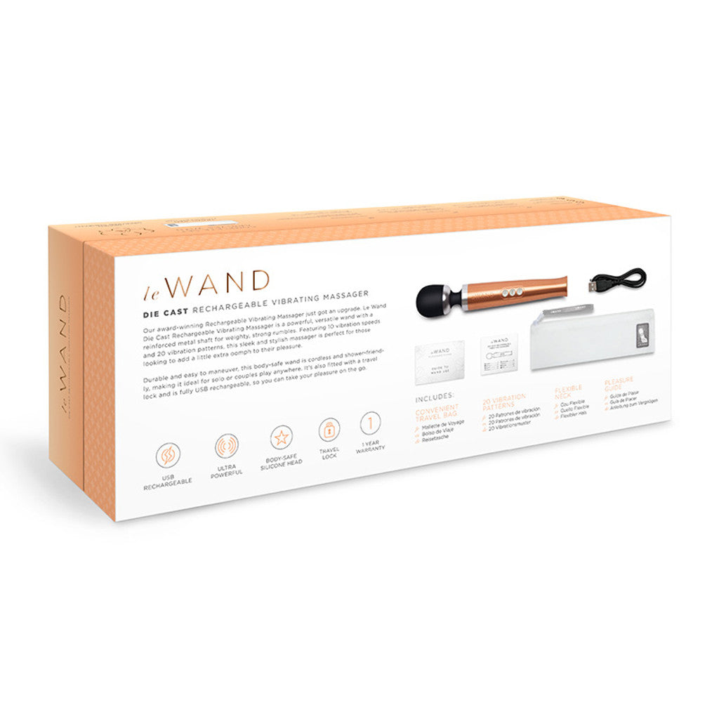 Le Wand Die Cast Rechargeable Vibrating Massager