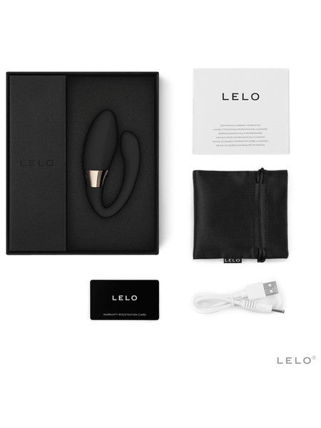 Lelo Tiani Harmony Double Power Vibrator 100% Ultra Smooth Medical Grade Silicone /ABS - Black