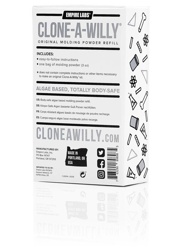 Clone A Willy Kit Molding Powder Refill 3oz Box
