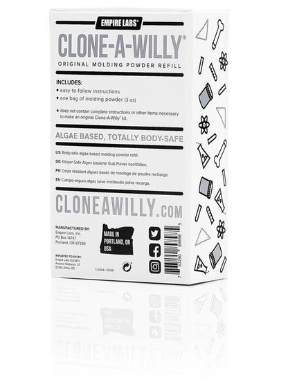 Clone A Willy Kit Molding Powder Refill 3oz Box