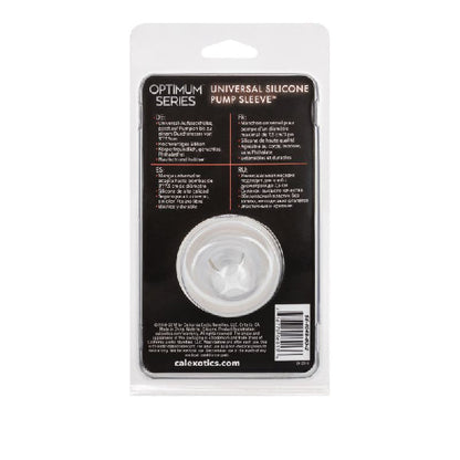 Universal Silicone Pump Sleeve Clear