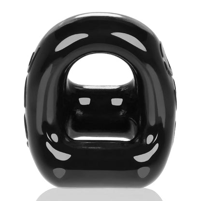 360 Cockring And Ballsling Black