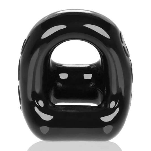 360 Cockring And Ballsling Black