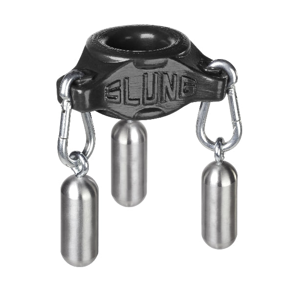Slung Ballstretcher With 3 Carabiners Black