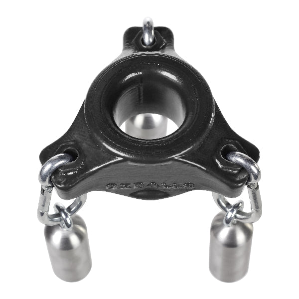 Slung Ballstretcher With 3 Carabiners Black