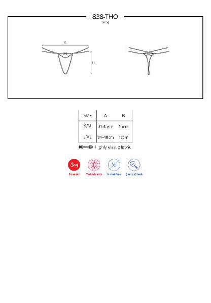 Thong 838 Red