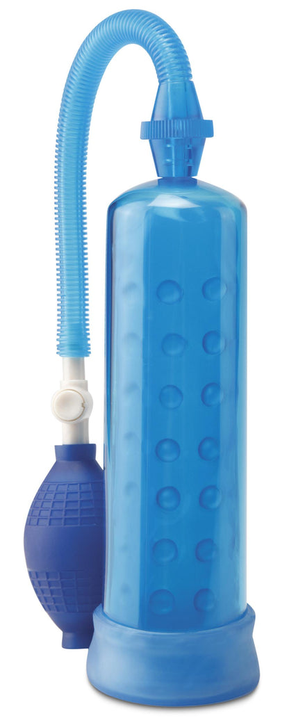 Pump Worx Silicone Power Pump - Blue Penis Pump